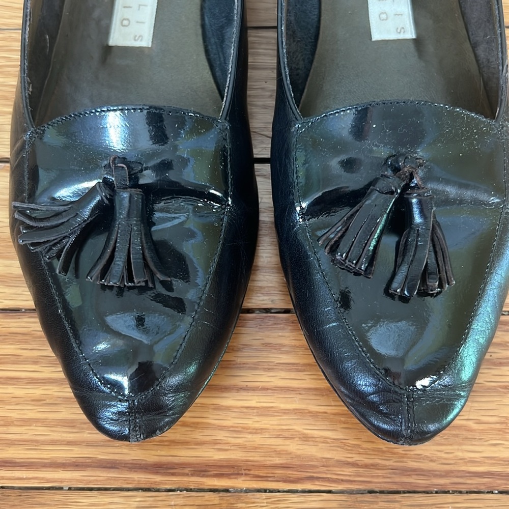 Perry Ellis Women's Black Loafers size 8.5 - Picture 4 of 5